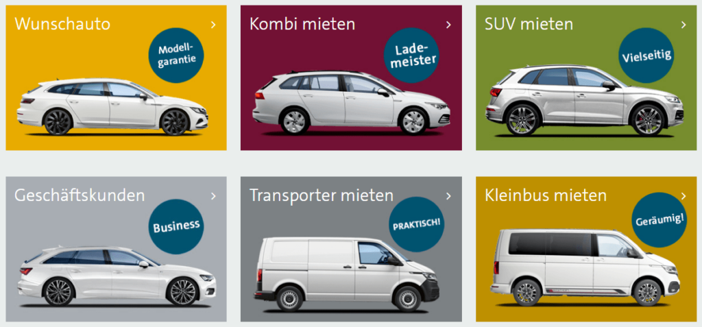 VW car subscription: Rent car even with bad Schufa