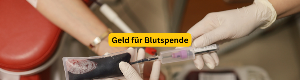 Geld für Blutspende