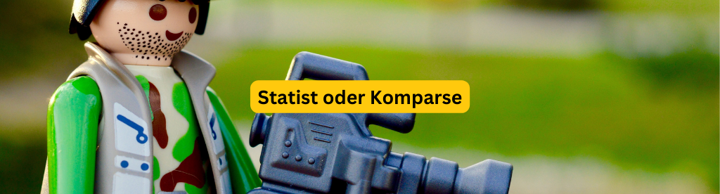 Heute noch Geld als Statist oder Komparse für Film oder Werbung verdienen