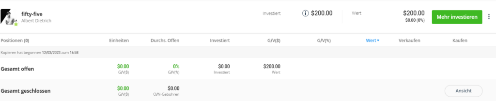 etoro copytrader: My test if I can double my money with it