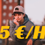 Gagner de l'argent à 12 ans Gagner 5 euros par heure
